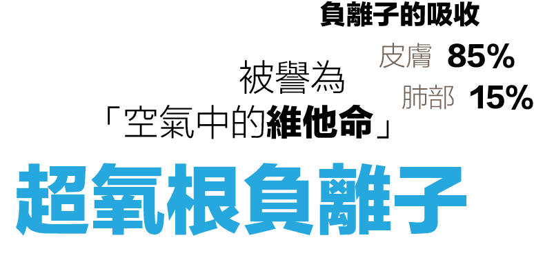 不老rejeune、rejeune、負離子、空氣維他命、負離子吸收、皮膚吸收能力